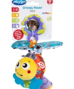 Playgro Groovy Mover Interactive Retractable Bee Toy