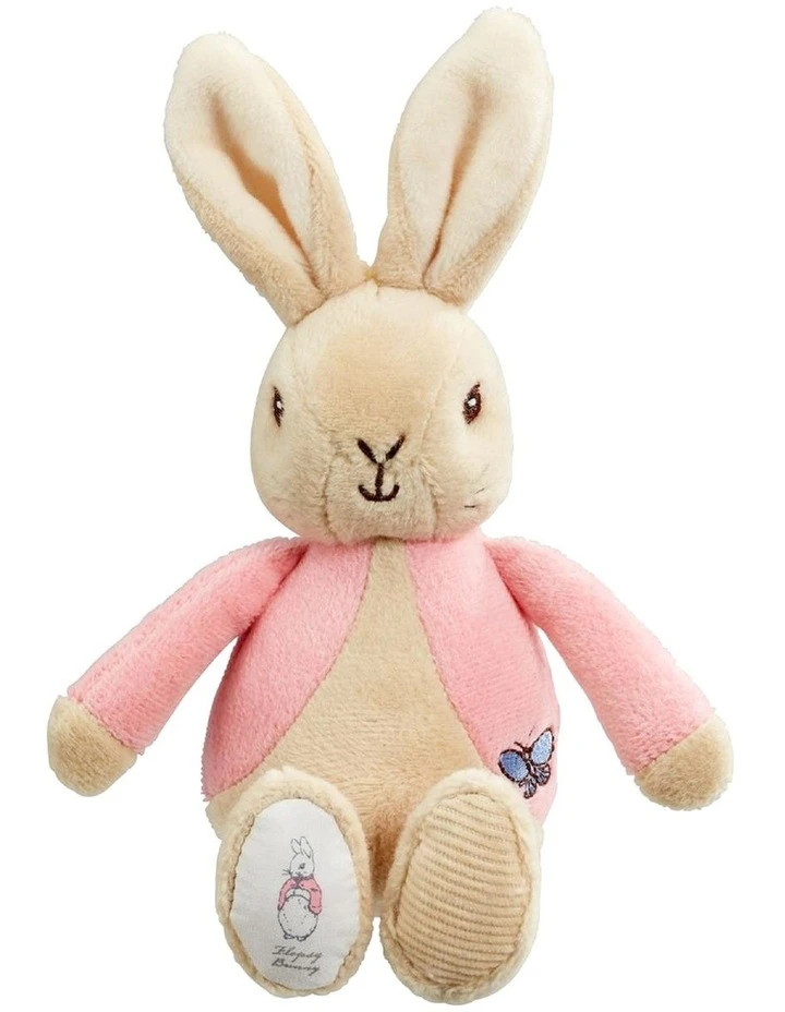 Beatrix Potter Peter Rabbit & Flopsy Bunny Plush Bean Rattle Plush Toy 2 Beatrix Potter Peter Rabbit & Flopsy Bunny Plush Bean Rattle Plush Toy - Image 2