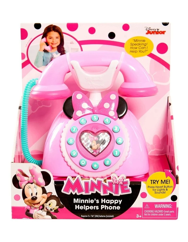 Disney Minnie Happy Helpers Rotary Phone 2 Disney Minnie Happy Helpers Rotary Phone - Image 2