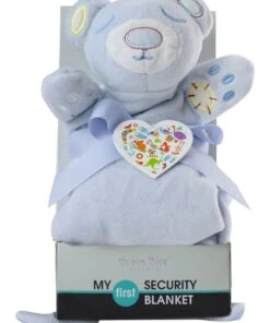 Bubba Blue Blue Bear Security Blanket