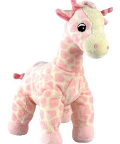 Korimco Twinkles Giraffe 27cm Plush Toy in Pink