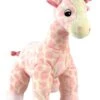 Korimco Twinkles Giraffe 16cm Rattle in Pink