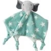 The Little Linen Company Elephant Star Lovie/Comforter in Green