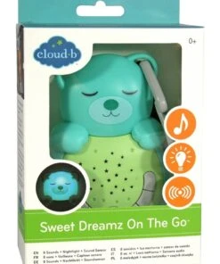 Cloud B Bear Sweet Dreamz On the Go Sleep Sensor Sound & Night Light
