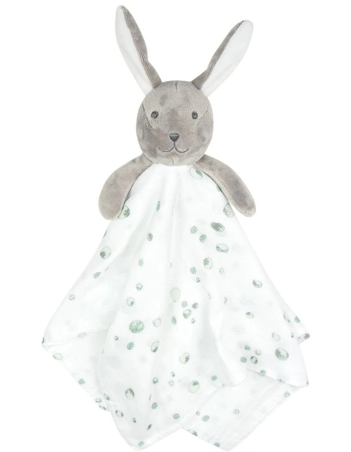 Little Bamboo Blair the Bunny Lovie/Comforter in Grey 1 Little Bamboo Blair the Bunny Lovie/Comforter in Grey