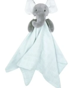Little Bamboo Erin the Elephant Lovie/Comforter in Whisper