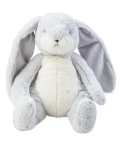 Bunnies By The Bay Sweet Nibble Bunny Grey Plush Toy