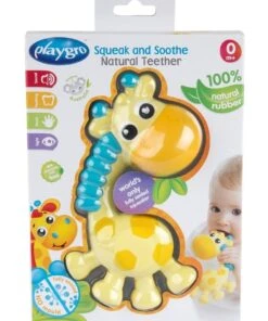 Playgro Squeak and Soothe Natural Teether 7 Playgro Squeak and Soothe Natural Teether -Cheap Toys Store 655879240 3 720x928