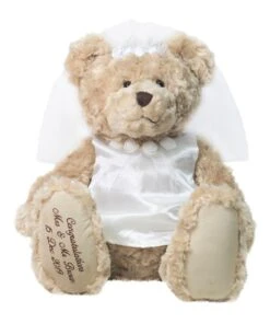 Teddy and Friends Personalised Bride My Birthday Teddy