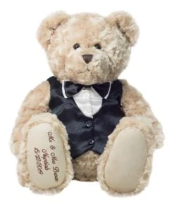 Teddy and Friends Personalised Groom My Birthday Teddy