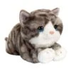 Korimco Cuddle Kitten Grey 32cm Plush Toy