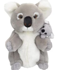 Korimco Koala with Baby Body Puppet 32cm