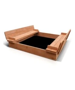 Keezi Wooden Outdoor Sandpit Set - Natural Wood -Cheap Toys Store 758030320 3 720x928
