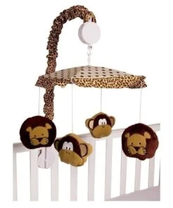 Babyhood Amani Bebe Cot Mobile Wild Things