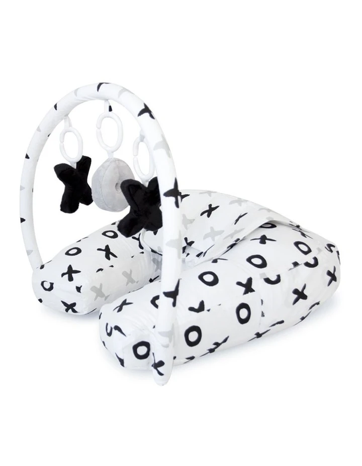 Babyhood Organic Nursing Pillow with Toybar 2 Babyhood Organic Nursing Pillow with Toybar - Image 2