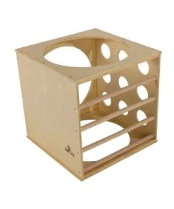 Jenjo Hardwood Climbing Cube For Kids 60cm Diameter