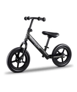 My Plaza Rigo Kids Balance Bike Ride On Toys Push Bicycle Wheels Toddler Baby 12" Bikes Black