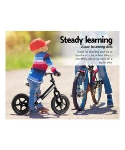 My Plaza Rigo Kids Balance Bike Ride On Toys Push Bicycle Wheels Toddler Baby 12" Bikes Black 8 My Plaza Rigo Kids Balance Bike Ride On Toys Push Bicycle Wheels Toddler Baby 12" Bikes Black -Cheap Toys Store 780378220 3 720x928
