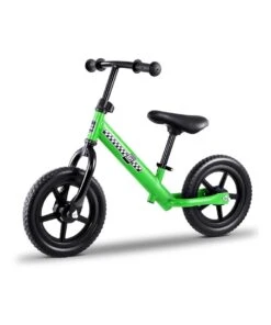 My Plaza Rigo Kids Balance Bike Ride On Toys Push Bicycle Wheels Toddler Baby 12" Bikes Green