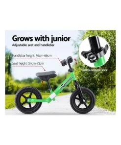 My Plaza Rigo Kids Balance Bike Ride On Toys Push Bicycle Wheels Toddler Baby 12" Bikes Green -Cheap Toys Store 780378400 5 720x928
