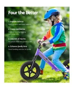 My Plaza Rigo Kids Balance Bike Ride On Toys Push Bicycle Wheels Toddler Baby 12" Bikes Pink -Cheap Toys Store 780378580 4 720x928
