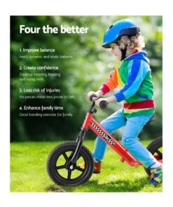 My Plaza Rigo Kids Balance Bike Ride On Toys Push Bicycle Wheels Toddler Baby 12" Bikes Red -Cheap Toys Store 780378670 4 720x928