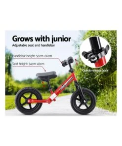 My Plaza Rigo Kids Balance Bike Ride On Toys Push Bicycle Wheels Toddler Baby 12" Bikes Red -Cheap Toys Store 780378670 5 720x928
