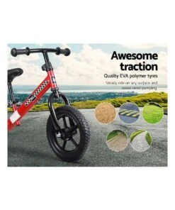 My Plaza Rigo Kids Balance Bike Ride On Toys Push Bicycle Wheels Toddler Baby 12" Bikes Red -Cheap Toys Store 780378670 6 720x928