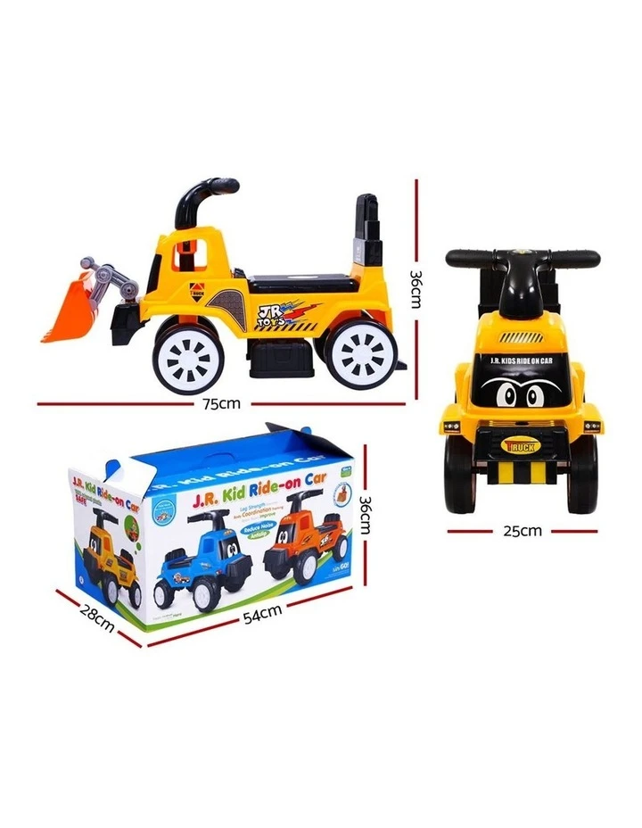 Keezi Kids Ride On Car Toys Truck Bulldozer Digger Toddler Toy Foot to Floor 2 Keezi Kids Ride On Car Toys Truck Bulldozer Digger Toddler Toy Foot to Floor - Image 2