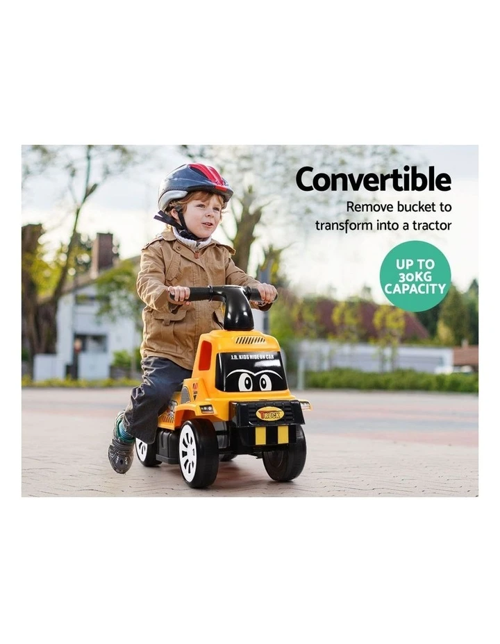 Keezi Kids Ride On Car Toys Truck Bulldozer Digger Toddler Toy Foot to Floor 5 Keezi Kids Ride On Car Toys Truck Bulldozer Digger Toddler Toy Foot to Floor - Image 5