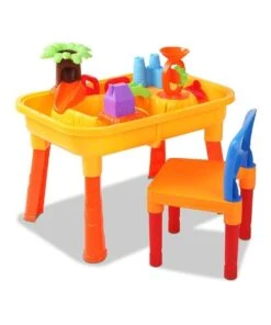 Keezi Kids Table and Chair Sandpit Set