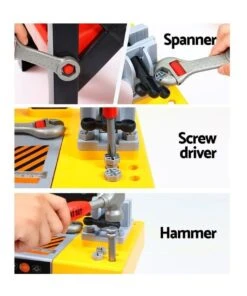 Keezi Kids Pretend Play Set Workbench Tools 54pcs Builder Work Childrens Toys 10 Keezi Kids Pretend Play Set Workbench Tools 54pcs Builder Work Childrens Toys -Cheap Toys Store 780387670 5 720x928