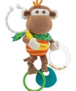 Chicco Multi Activity Vibrating Monkey Tactile Rattle