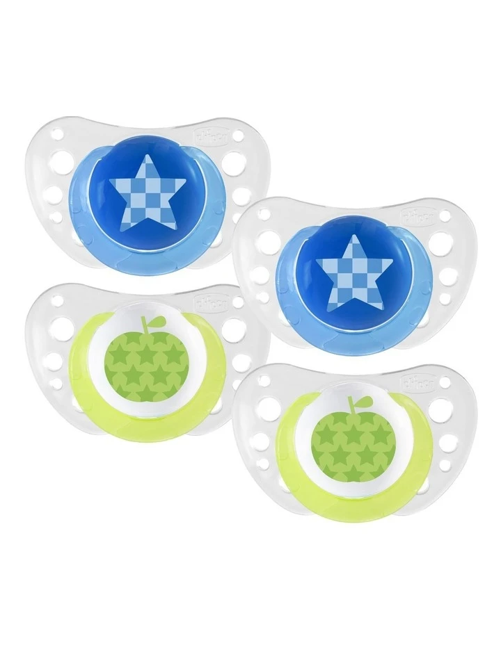 Chicco Physio Air Soother 6-16M 2 X 2Pk Boy 1 Chicco Physio Air Soother 6-16M 2 X 2Pk Boy