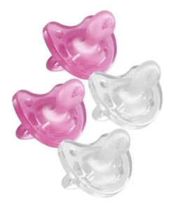 Chicco Physio Soft Soother 0-6M 2 X 2Pk Girl