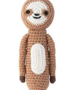 Weegoamigo Crochet Rattle Sleepy Sloth