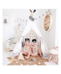 Cattywampus Kids Teepee Play Tent - Pearly Moon -Cheap Toys Store 805950550 4 720x928