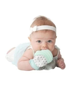 Malarkey Kids Munch Mitt Teething Mitten Mint Green -Cheap Toys Store 814340350 3 720x928