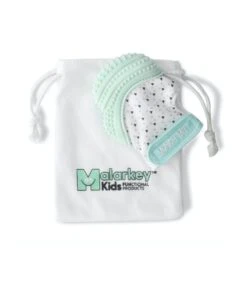 Malarkey Kids Munch Mitt Teething Mitten Mint Green -Cheap Toys Store 814340350 4 720x928