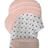 Malarkey Kids Munch Mitt Teething Mitten Pastel Pink