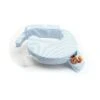 My Best Friend Nursing Pillow - Blue Stripe