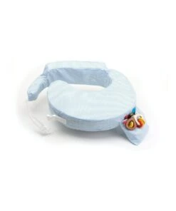 My Best Friend Nursing Pillow - Blue Stripe