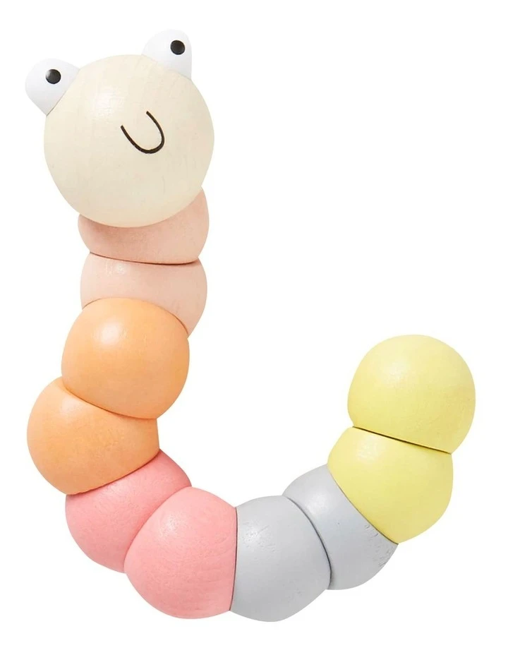 Seed Heritage Pastel Multi Coloured Worm 3 Seed Heritage Pastel Multi Coloured Worm - Image 3