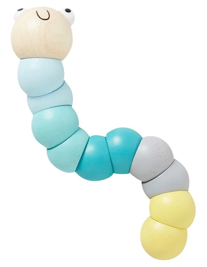 Seed Heritage Pastel Multi Coloured Worm 4 Seed Heritage Pastel Multi Coloured Worm - Image 4