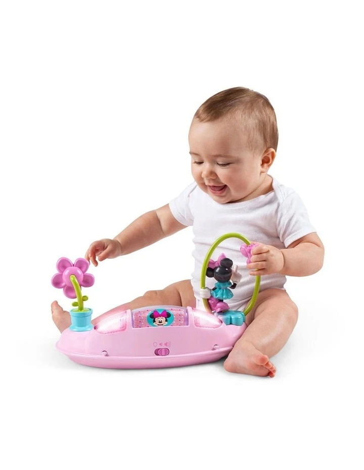 Bright Starts Disney Minnie Mouse Walker with Play Toy/Sound/Light for Baby/Toddler 2 Bright Starts Disney Minnie Mouse Walker with Play Toy/Sound/Light for Baby/Toddler - Image 2