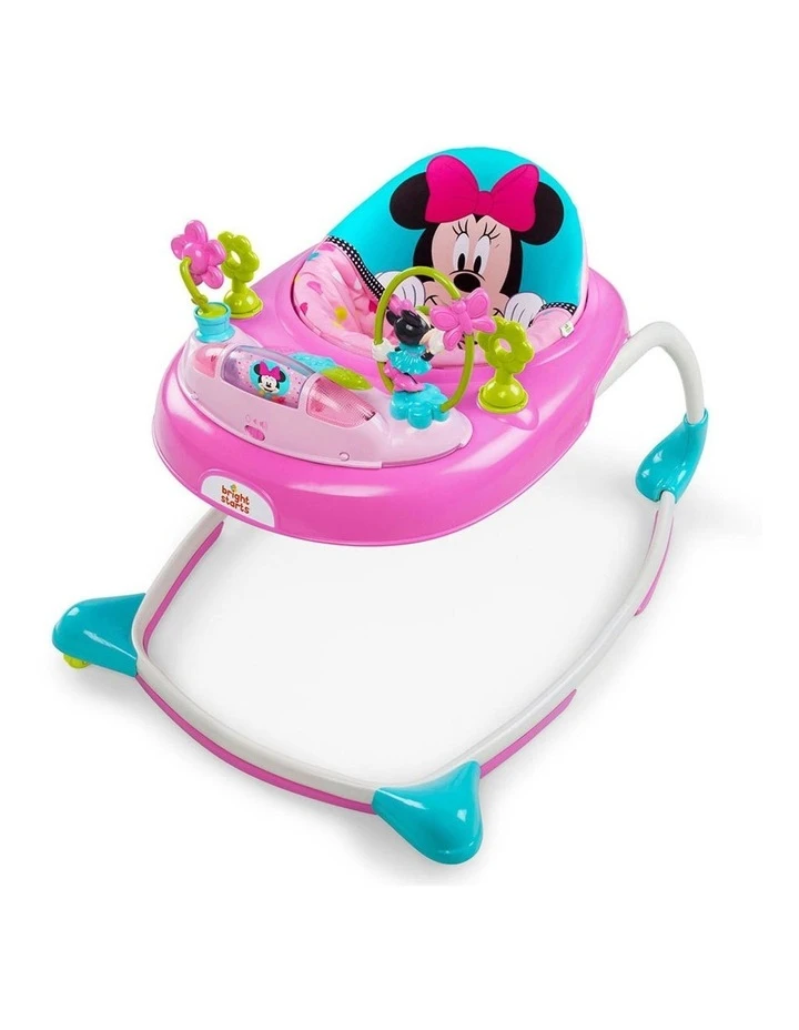 Bright Starts Disney Minnie Mouse Walker with Play Toy/Sound/Light for Baby/Toddler 6 Bright Starts Disney Minnie Mouse Walker with Play Toy/Sound/Light for Baby/Toddler - Image 6