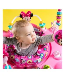 Bright Starts Bright Stars Disney Minnie Mouse Jumper withSounds/Lights/Toys/Tray for Baby -Cheap Toys Store 824450230 5 720x928