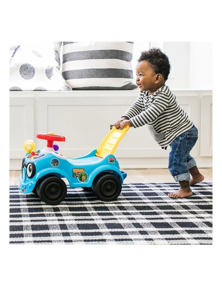 Baby Einstein Road Tripper Push Ride-On Car withSounds/Toy/Kids/Toddler 12m 2 Baby Einstein Road Tripper Push Ride-On Car withSounds/Toy/Kids/Toddler 12m - Image 2
