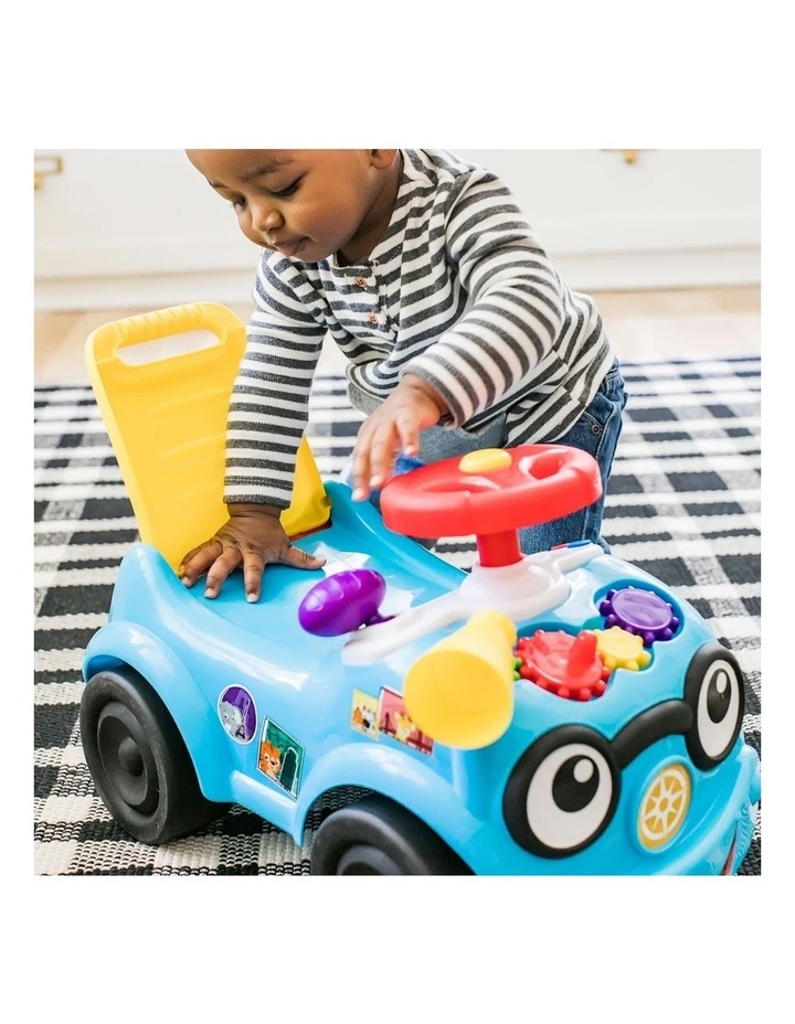 Baby Einstein Road Tripper Push Ride-On Car withSounds/Toy/Kids/Toddler 12m 5 Baby Einstein Road Tripper Push Ride-On Car withSounds/Toy/Kids/Toddler 12m - Image 5