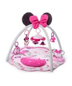 Bright Starts Disney Minnie Mouse Garden Fun Activity Gym Toys Baby/Infant/0m